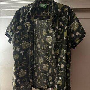 Big Bud Press garden pantry button up